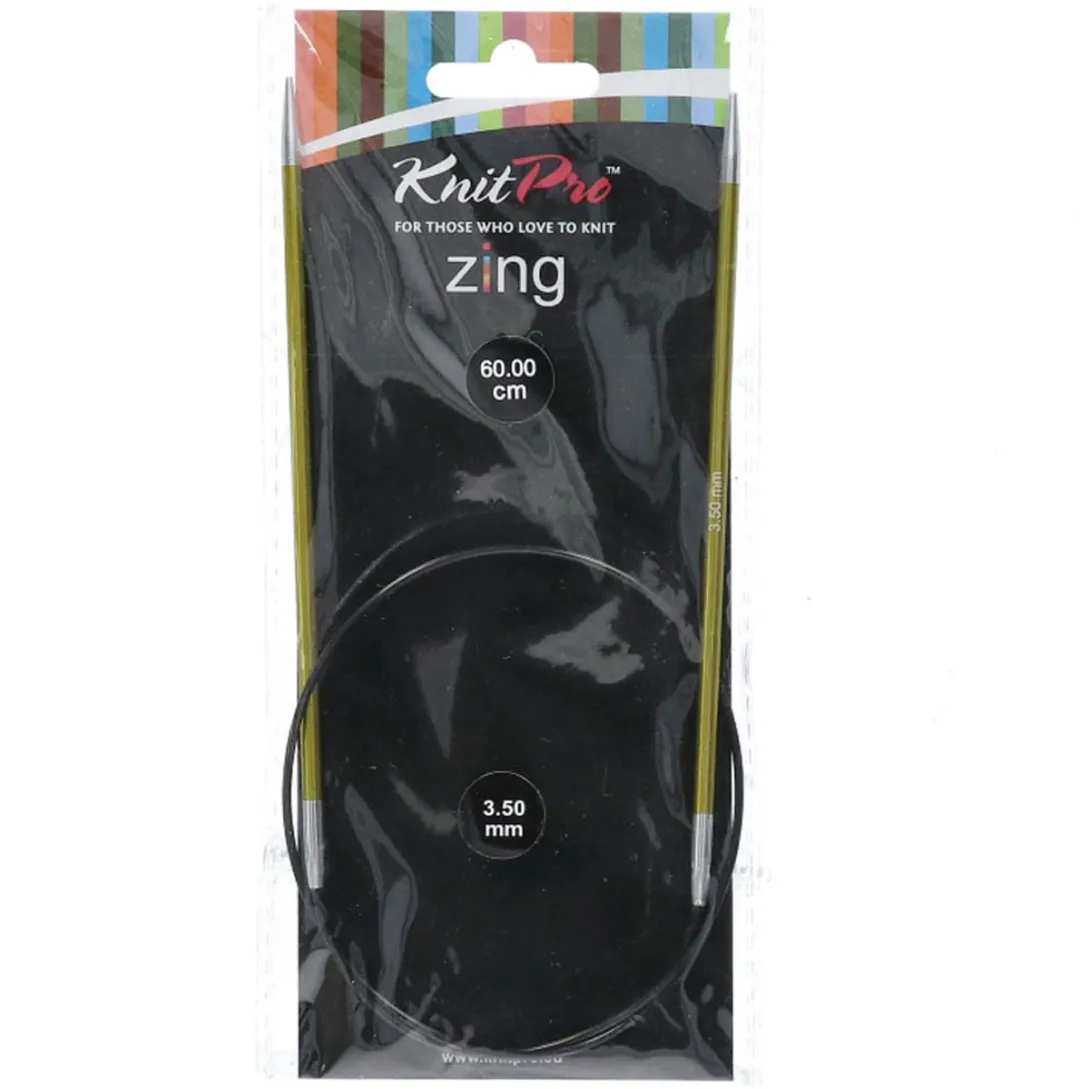 KnitPro Zing Rondbreinaalden 3.50mm