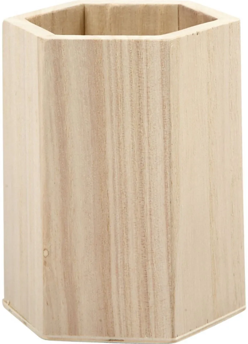 Creativ Company Houten Pennenbakje 8x10,5cm
