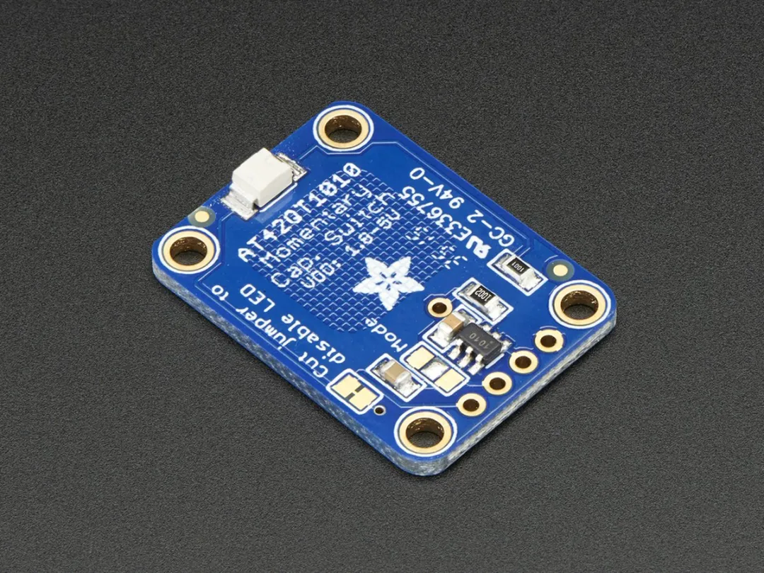 Adafruit AT42QT1010 Touch Sensor Breakout - Meerkleurig