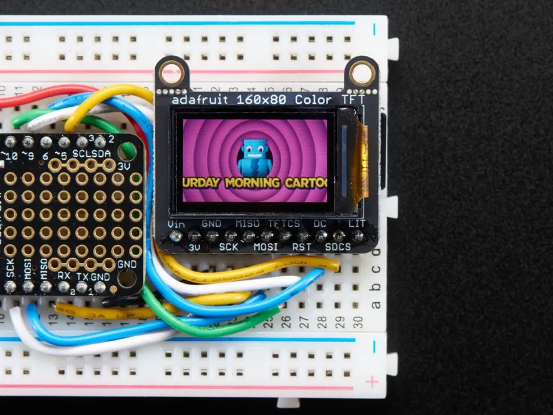 Adafruit 0.96 inch ST7735 TFT Display