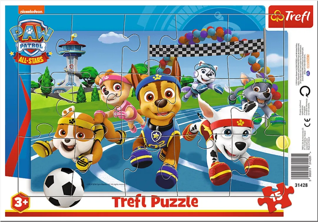 Trefl Stripfiguren Puzzle 15 Stuks
