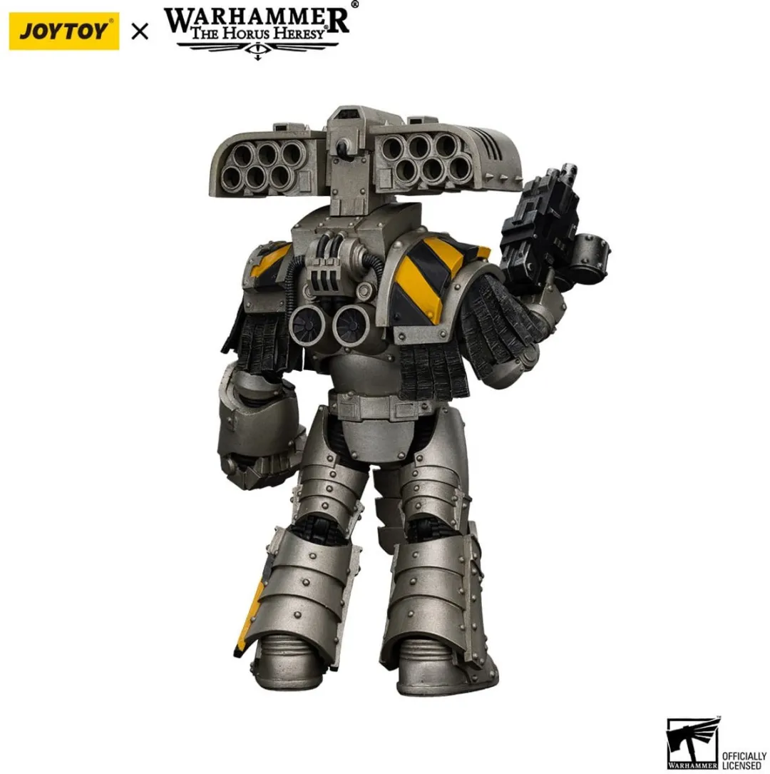 Warhammer The Horus Heresy Action Figure 1/18 lron Warriors Tyrant Siege Master Terminator with Rocket launcher 14 cm