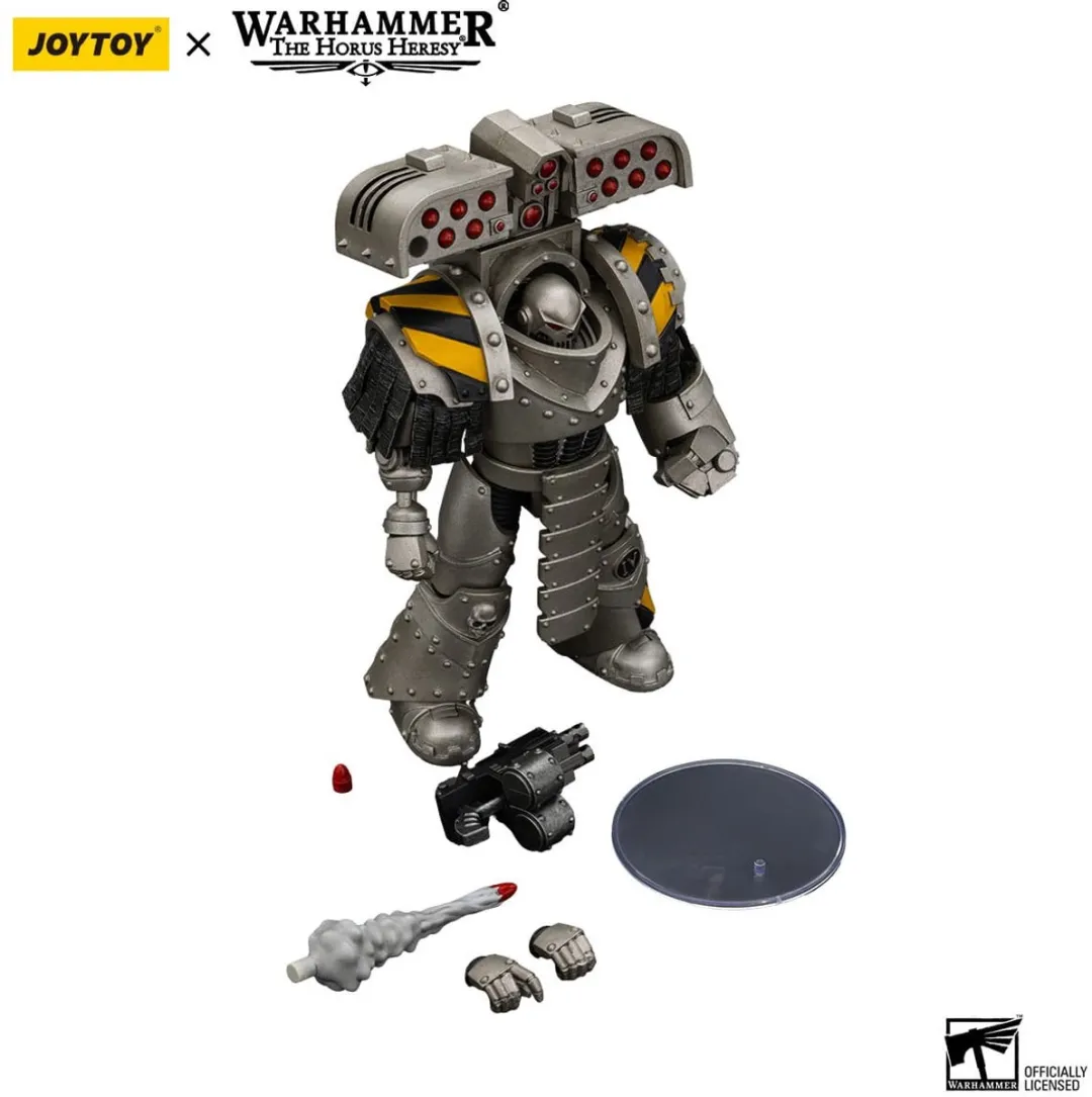 Warhammer The Horus Heresy Action Figure 1/18 lron Warriors Tyrant Siege Master Terminator with Rocket launcher 14 cm