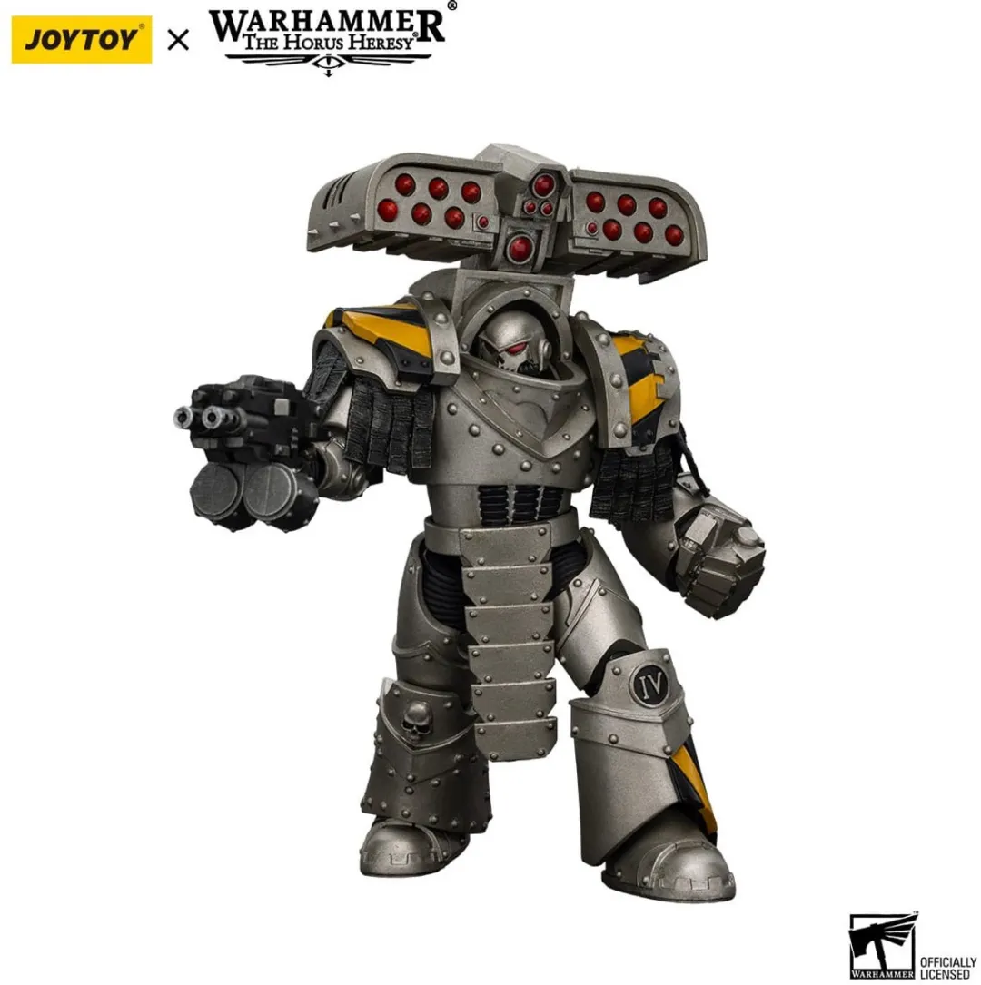 Warhammer The Horus Heresy Action Figure 1/18 lron Warriors Tyrant Siege Master Terminator with Rocket launcher 14 cm