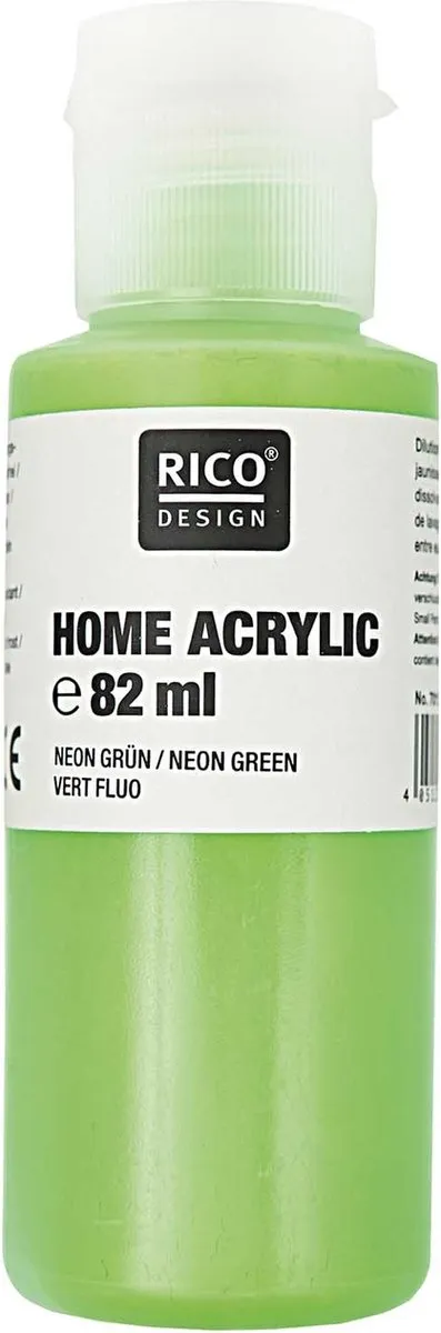 Rico Design Acrylverf Neon groen 82ml