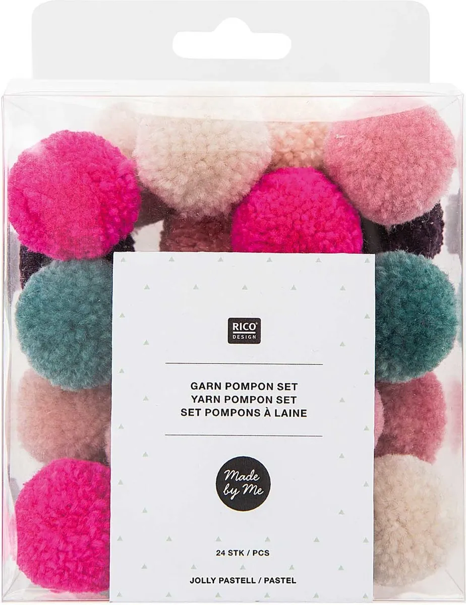 Rico Design Made by Me Pompom Set