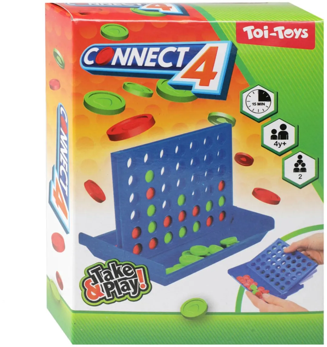 Toi-Toys Connect 4 Spel - 2 Spelers
