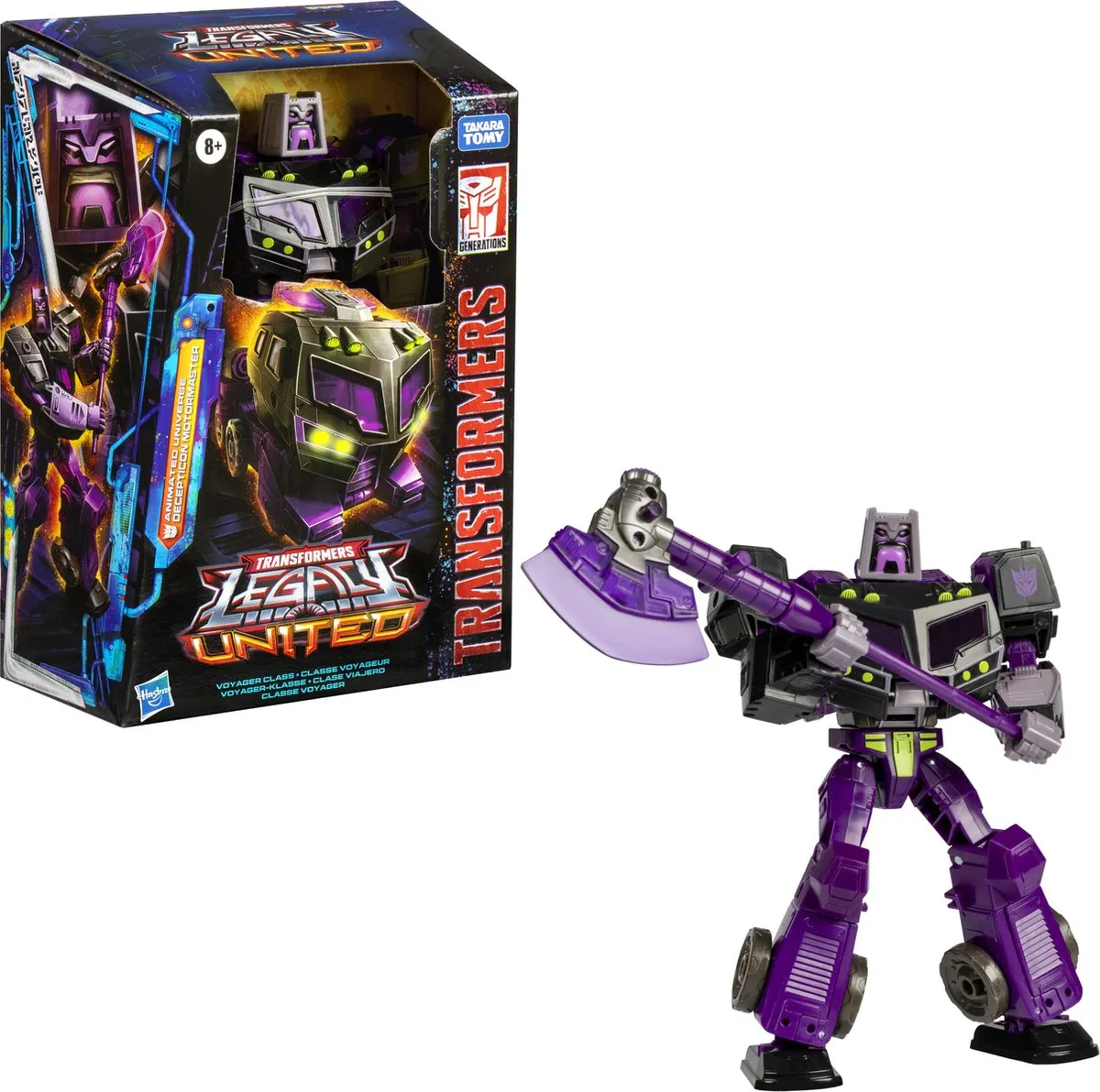 Hasbro Transformers Legacy Voyager Motormaster Action Figuur - Multi
