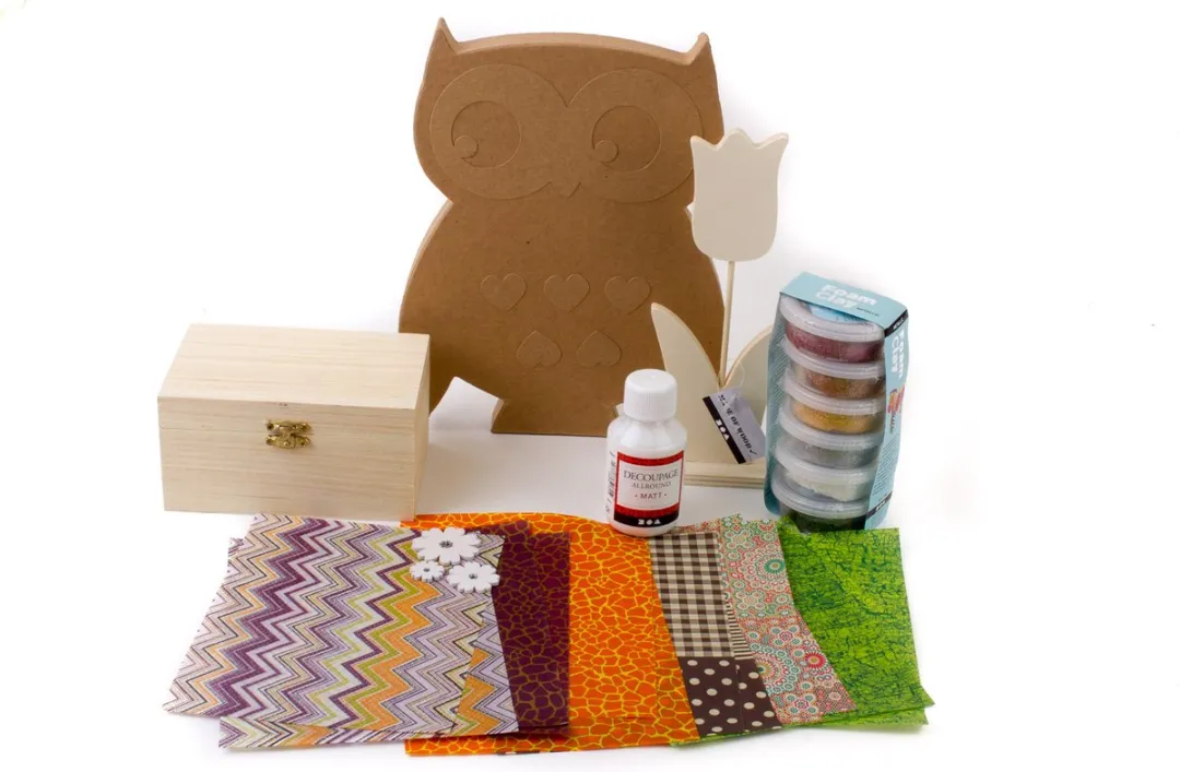 Foam Clay Luxe Uil Opbergkistje