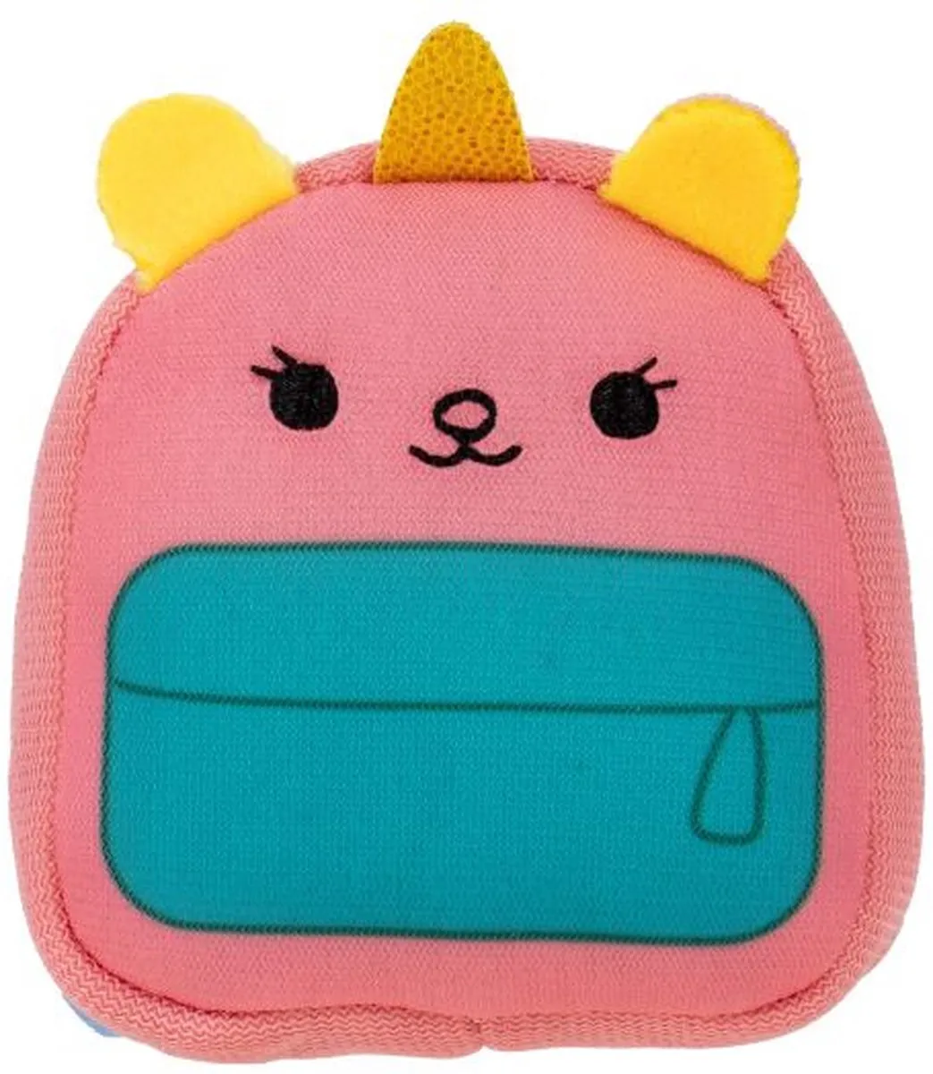 Squishmallows Squishville Back To School Set - Blauw Roze