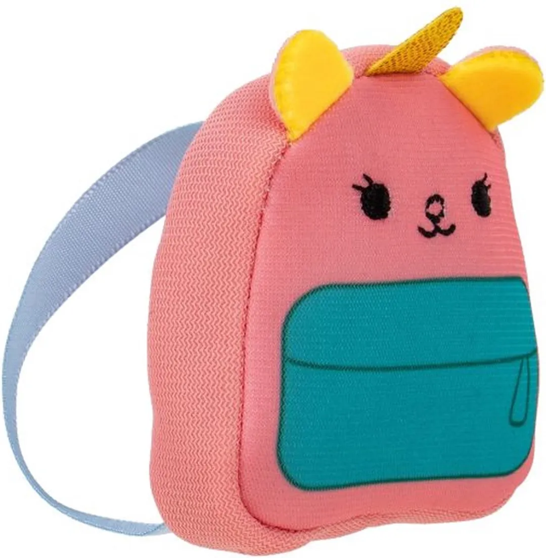 Squishmallows Squishville Back To School Set - Blauw Roze