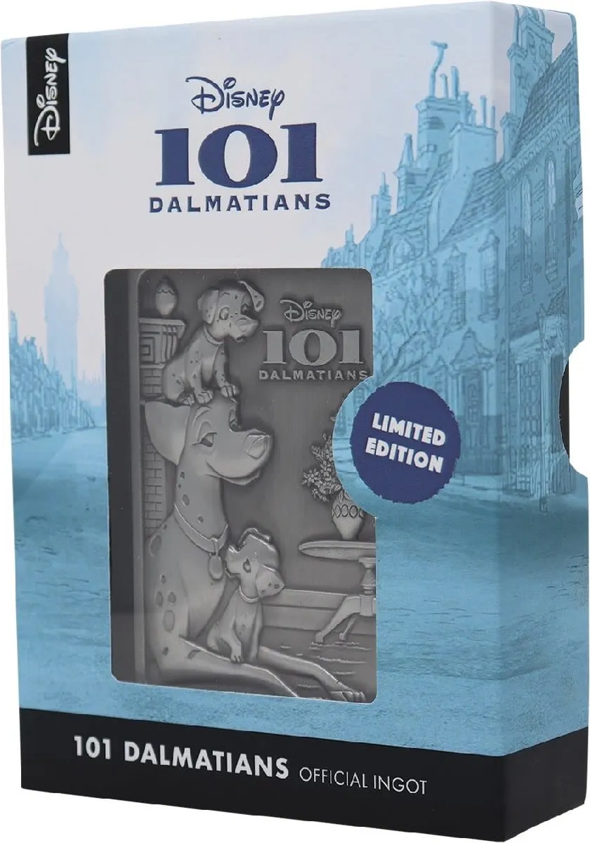 Disney 101 Dalmatiërs Ingot Limited Edition Verzamelobject - Zilver - afbeelding 6 van 6