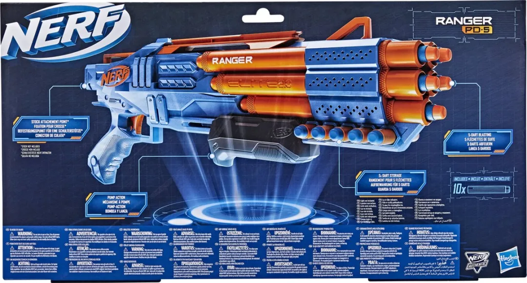 NERF Elite 2.0 Ranger PD 5 - Blaster