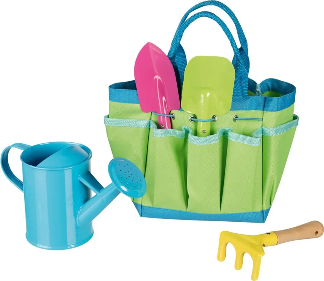 Goki Tuingereedschapset 5-delig - Harkje & Tuinschepje