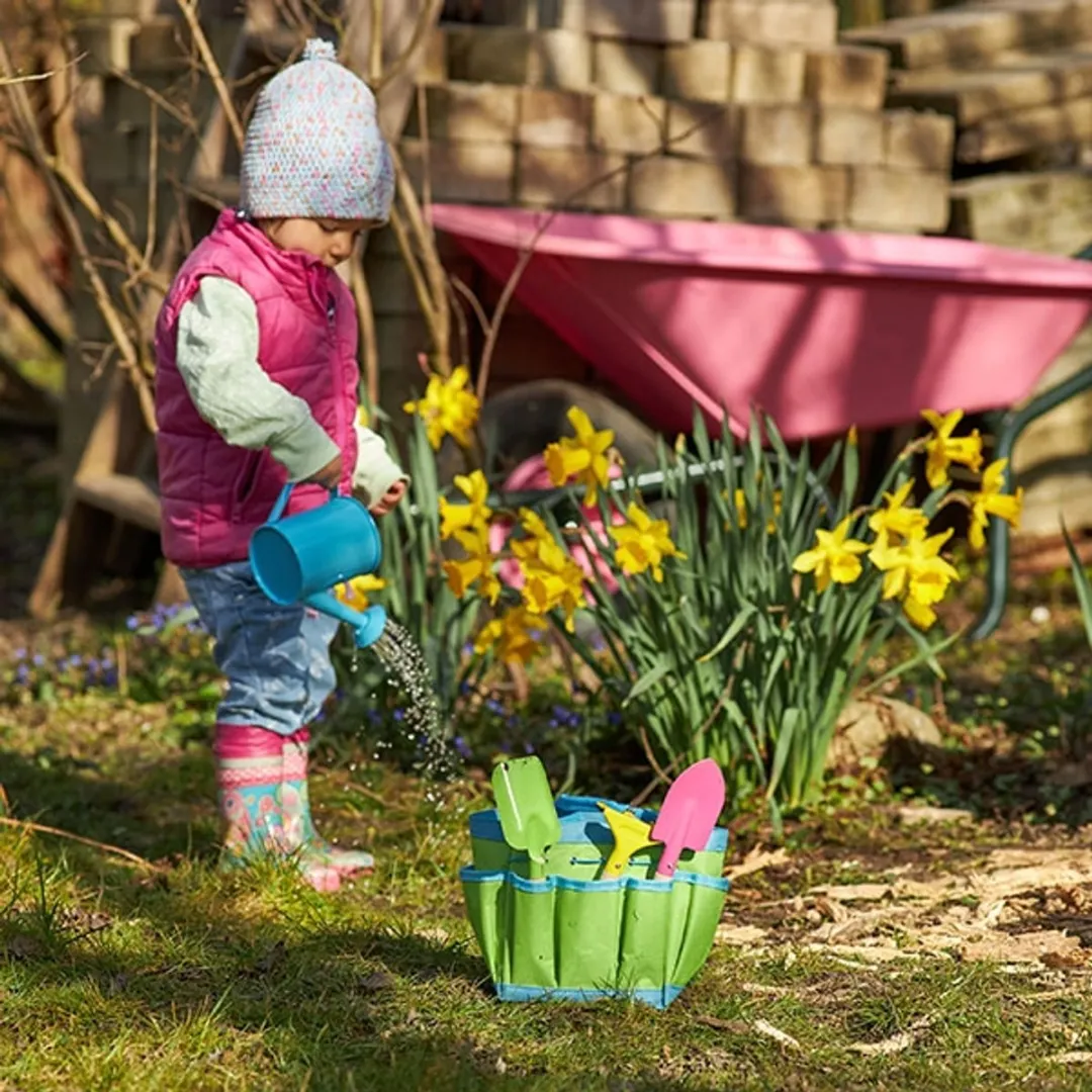 Goki Tuingereedschapset 5-delig - Harkje & Tuinschepje