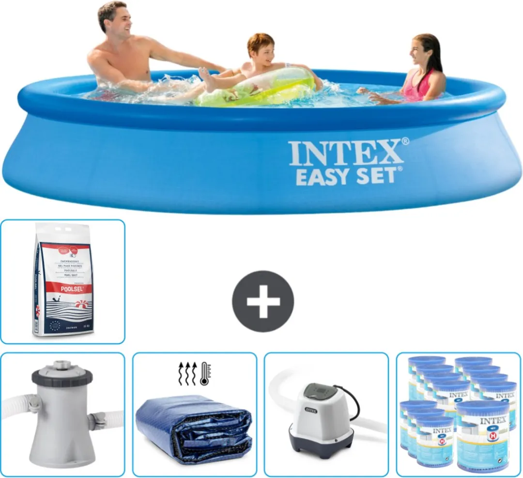 Intex Easy Set Zwembad 305x61cm Blauw