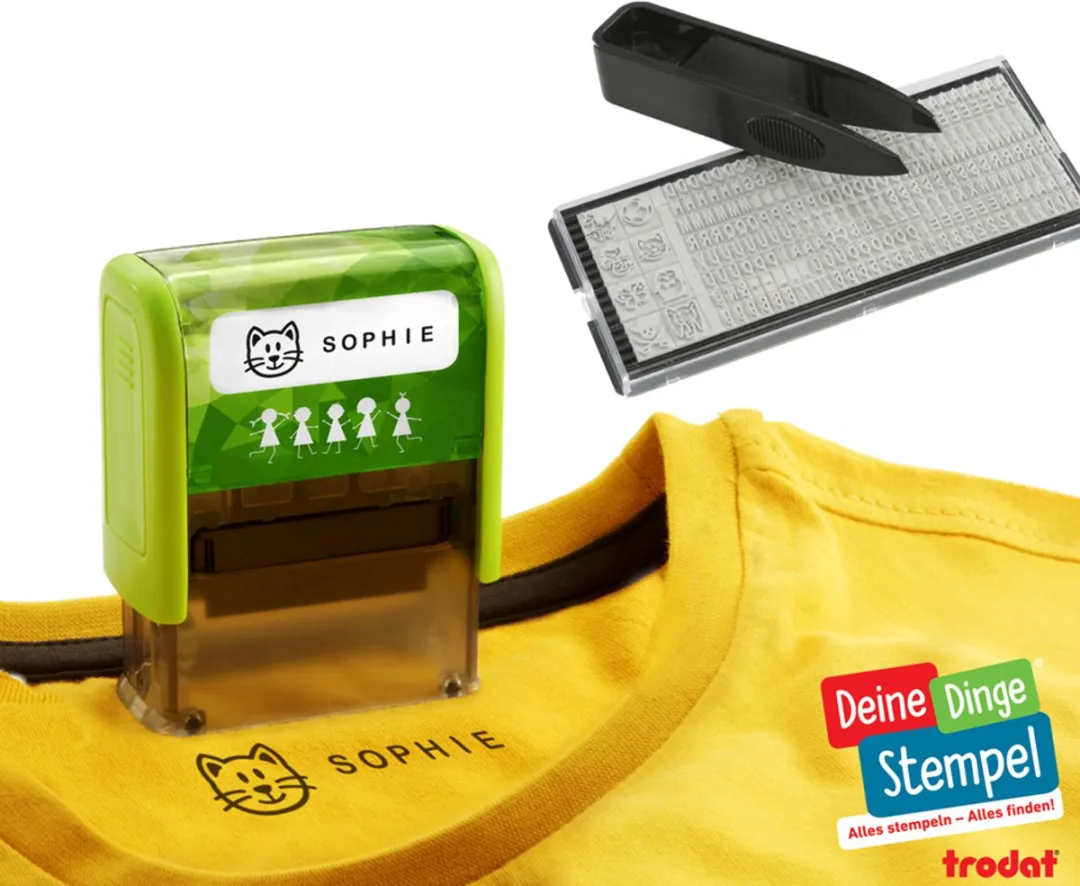 Trodat Tekststempelmachine Jouw Spullen Stempel - Groen