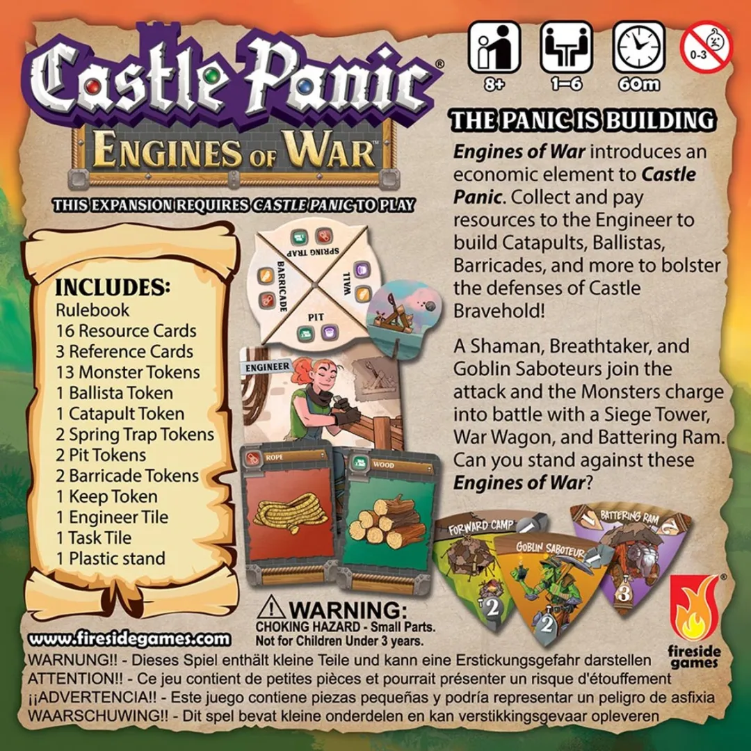Castle Panic: Engines of War Expansion (Second Edition)