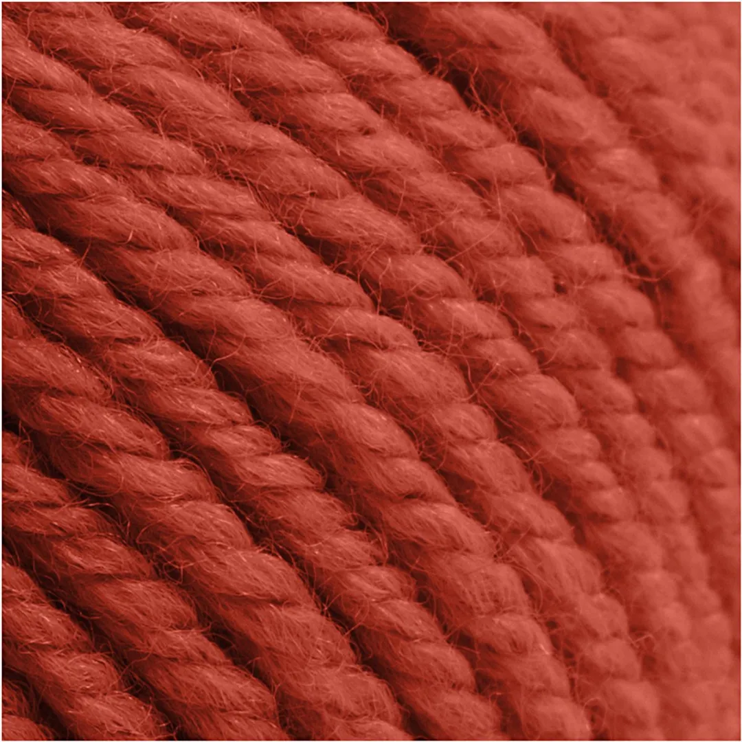 Creativ Company Wolgaren Rust Red 125m