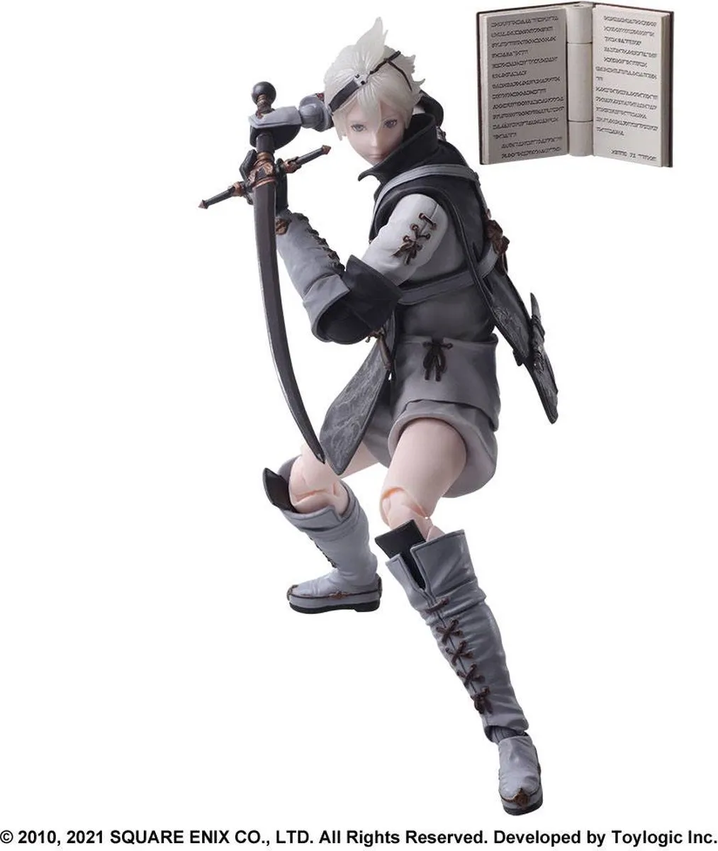 Square Enix NieR Replicant Bring Arts Action Figure - Young Protagonist 14cm - Multi