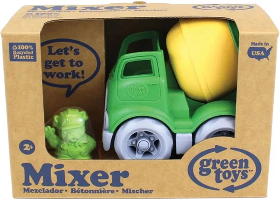 Green Toys Betonmixer - Geel