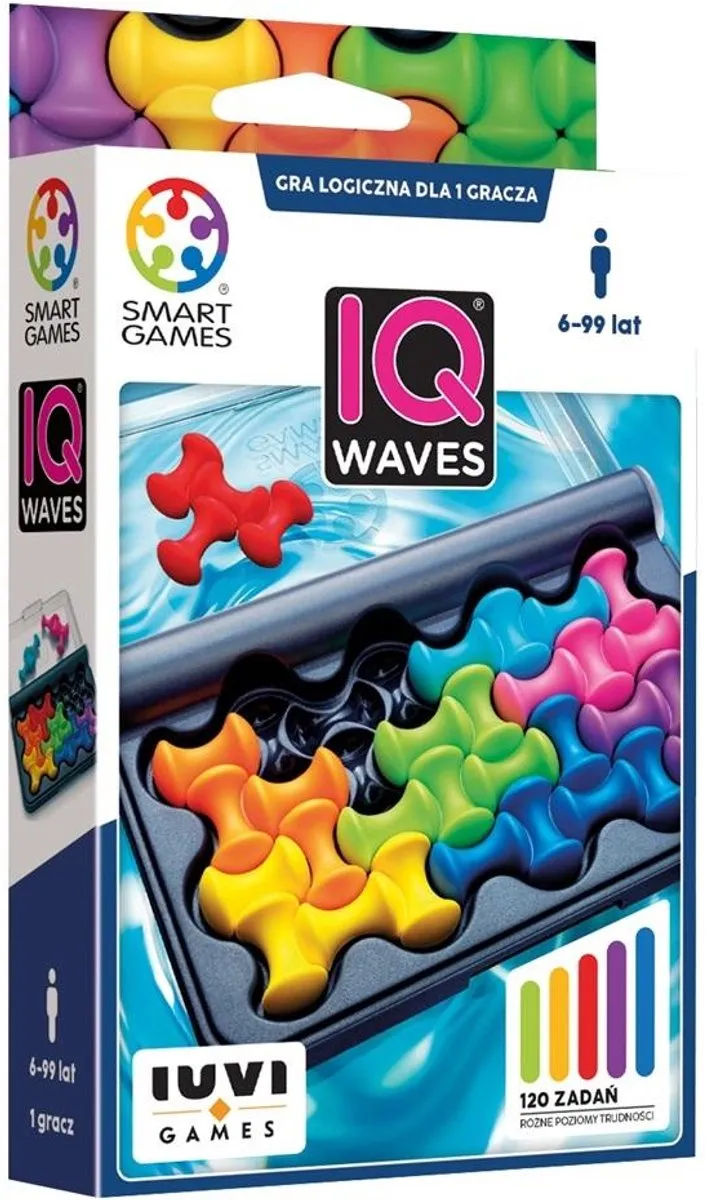 Smart Games IQ Waves (PL) IUVI Games - Smart Games IQ Waves (PL) IUVI Games