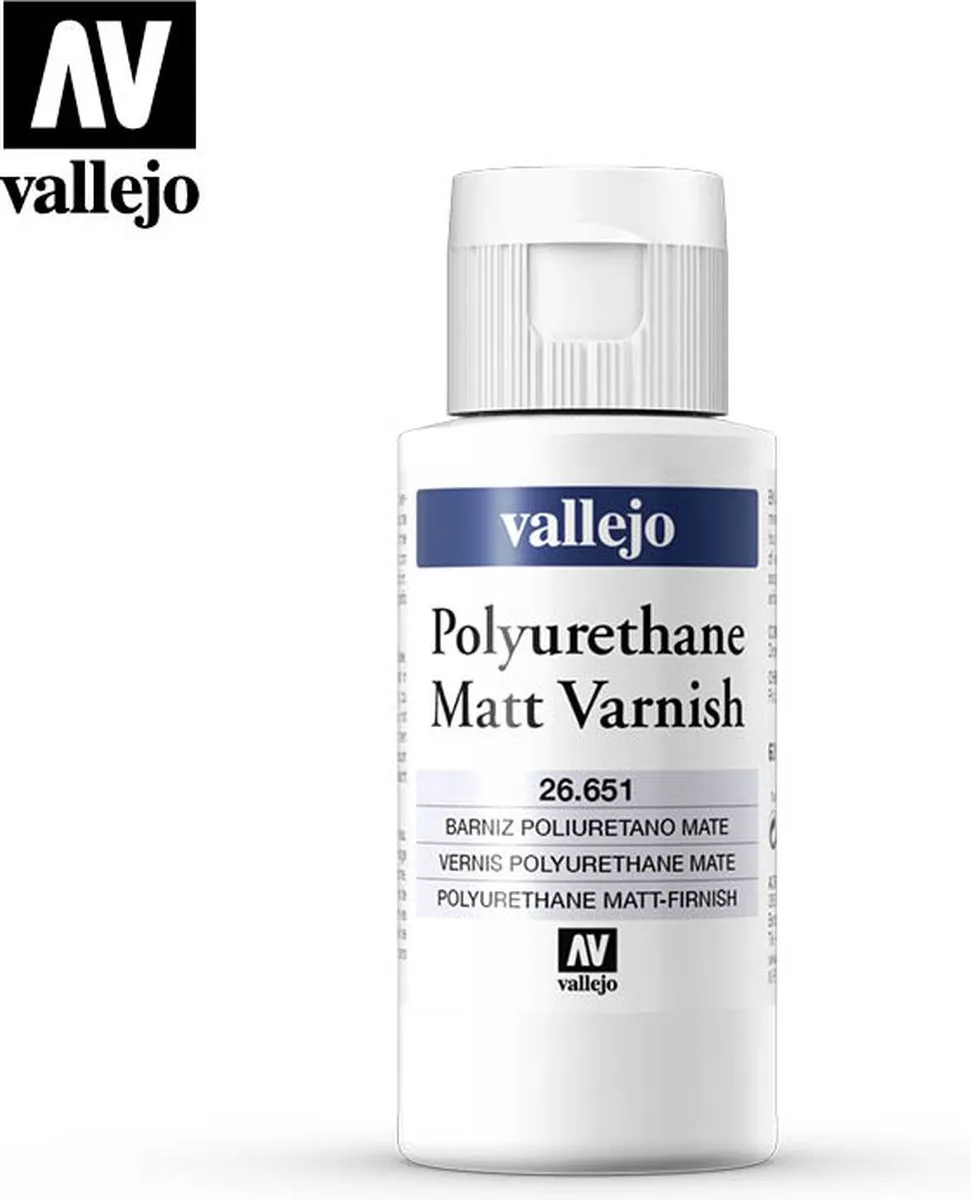 Vallejo Hobbyverf Matt Polyurethane Vernis 60ml