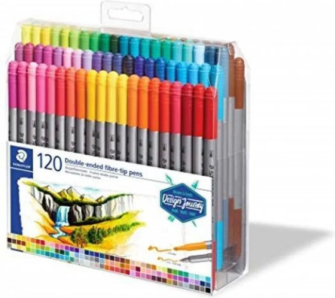 STAEDTLER Design Journey Viltstiftset 120 Stuks - Multi
