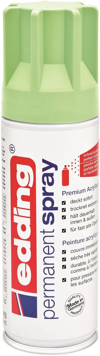 edding 5200 Spuitverf Pastelgroen Mat 200ml