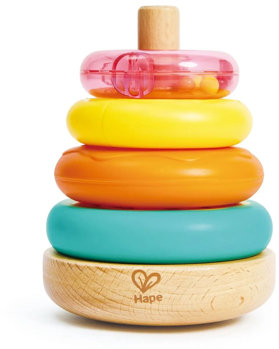 Hape Donut Stapelspel Multicolor