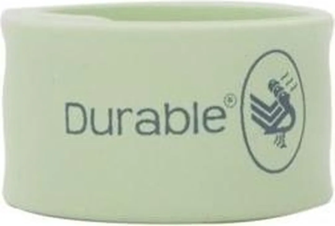 Durable Klaparmband 21cm - 2 Stuks Grijs