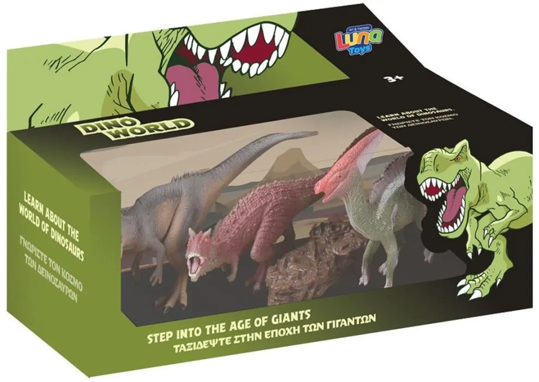 LUNA TOYS Dinosaurus Set