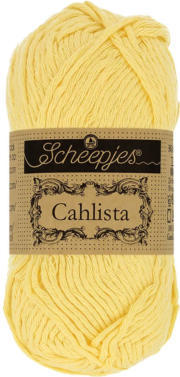 Scheepjes Cahlista Lemonade