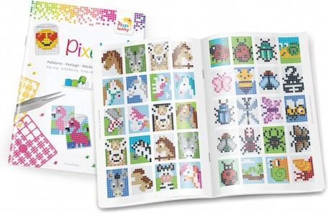 Pixelhobby Classic Medaillon Patroonboek 3x4cm - Multi - afbeelding 2 van 2