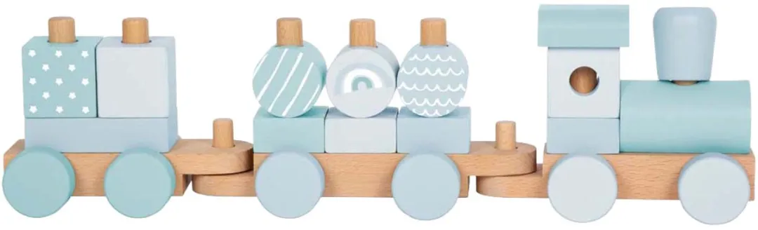 Small Foot Houten Trein Blauw 12695