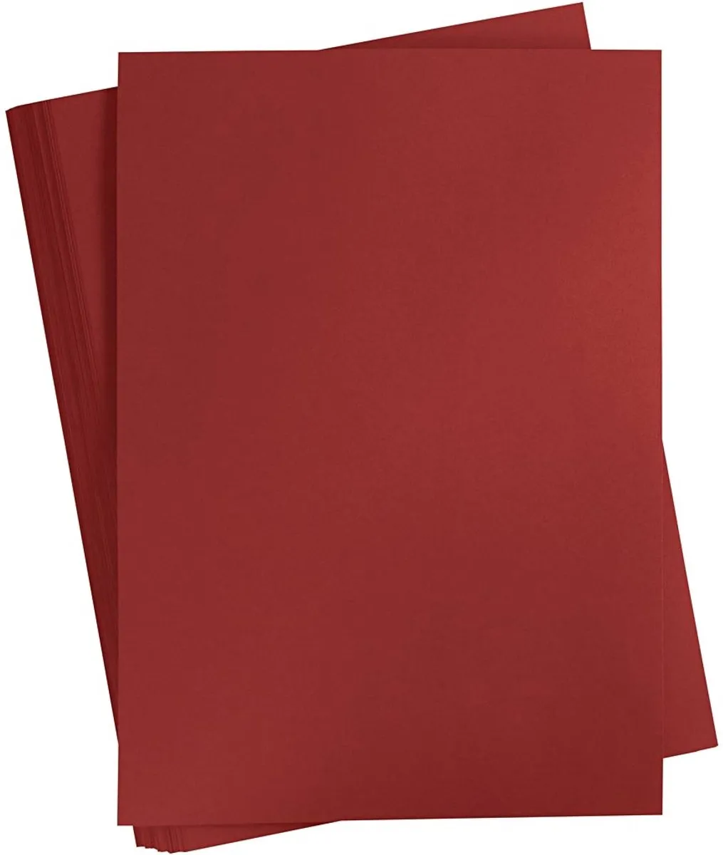 Creativ Company Rood Karton 180g A2