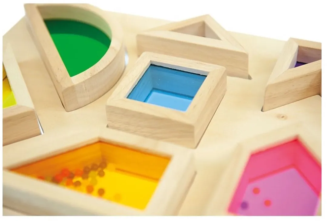 Andreu Toys Transparante Educatieve Puzzel 1000 Stuks - Multicolor