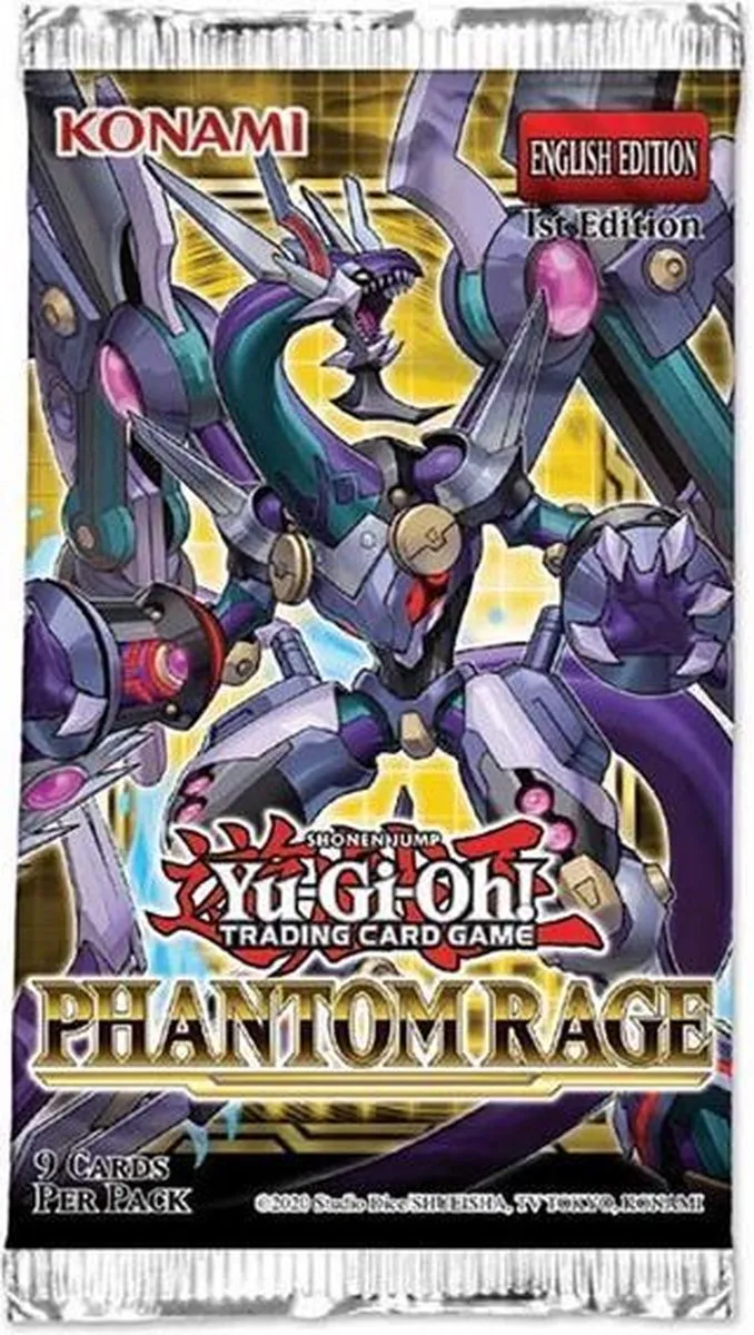 Yu-Gi-Oh! PHANTOM RAGE Boosterpack - 123nvt123
