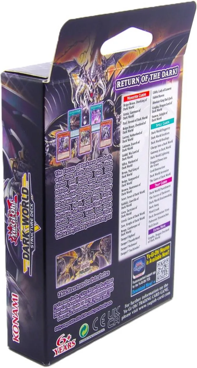 Yu-Gi-Oh! Dark World Structure Deck - 1st Edition