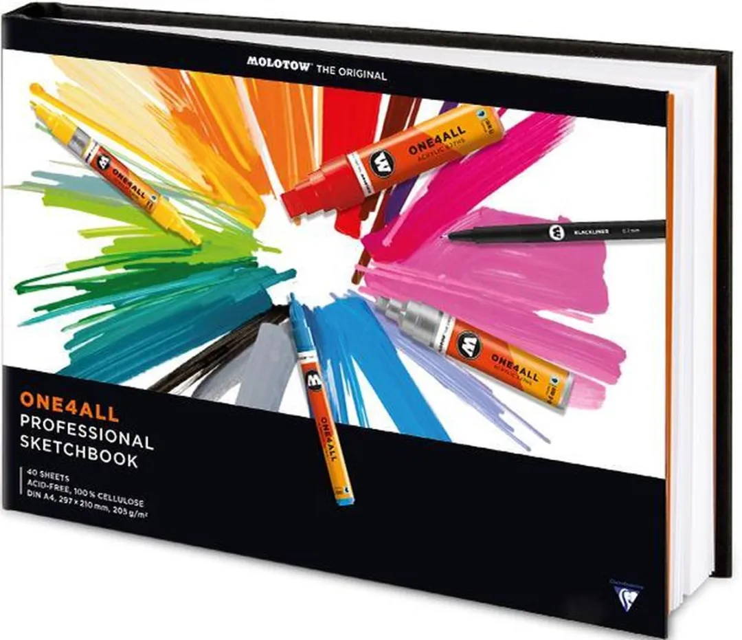 Molotow ONE4ALL Professional Sketchbook A4 Landschap