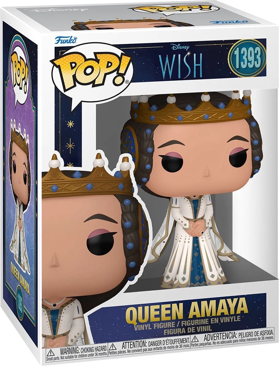 Funko Pop! Wish Queen Amaya 72423 - Disney - Multicolor