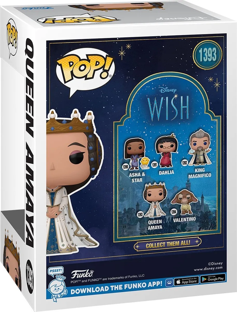 Funko Pop! Wish Queen Amaya 72423 - Disney - Multicolor