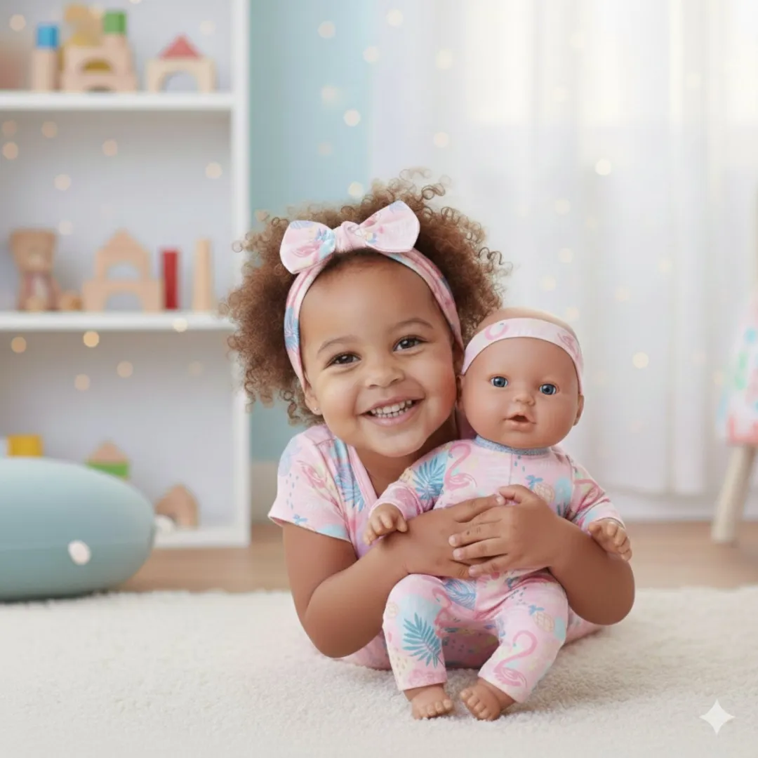 Happy U Kids Flamingo Jumpsuit - Roze - 0987