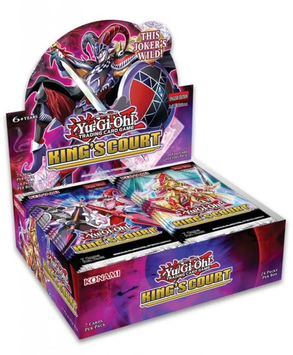 Yu-Gi-Oh! TCG King's Court Booster Display