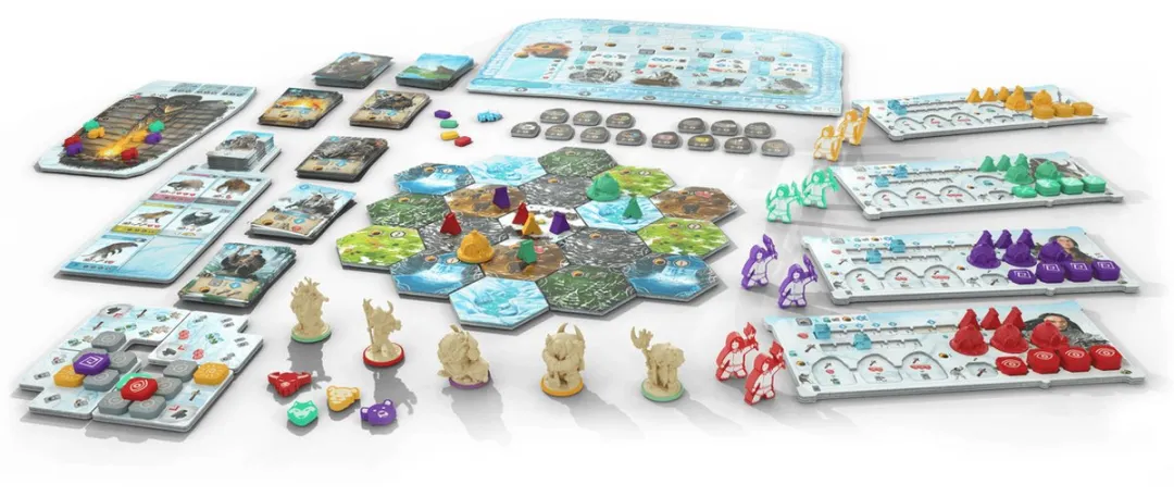 White Goblin Games Endless Winter Basisspel - Nederlandstalig - 1-4 Spelers