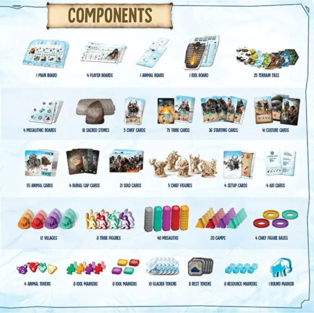 White Goblin Games Endless Winter Basisspel - Nederlandstalig - 1-4 Spelers