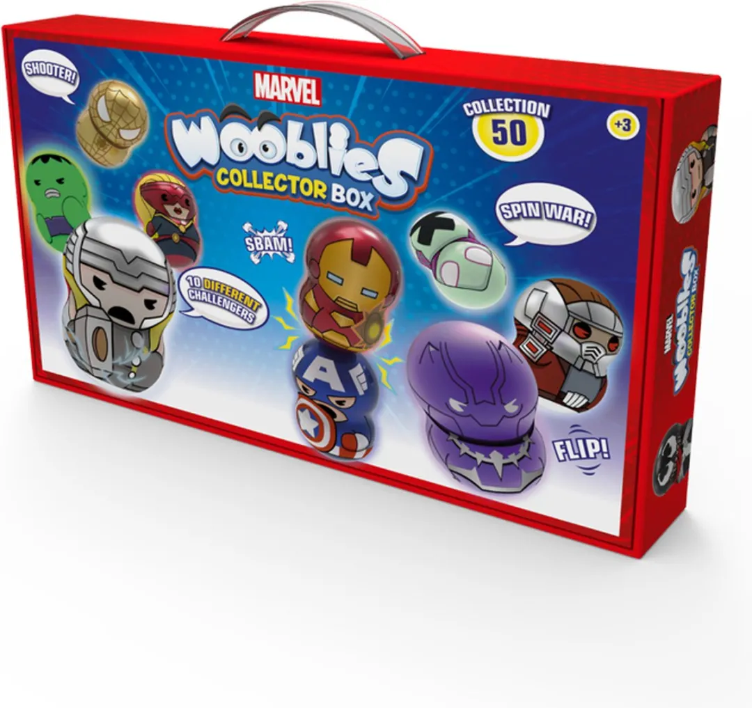 TM Toys Wooblies Marvel Verzamelbox WBM006 - 4 Figuren - Magnetisch - Mix - afbeelding 2 van 5