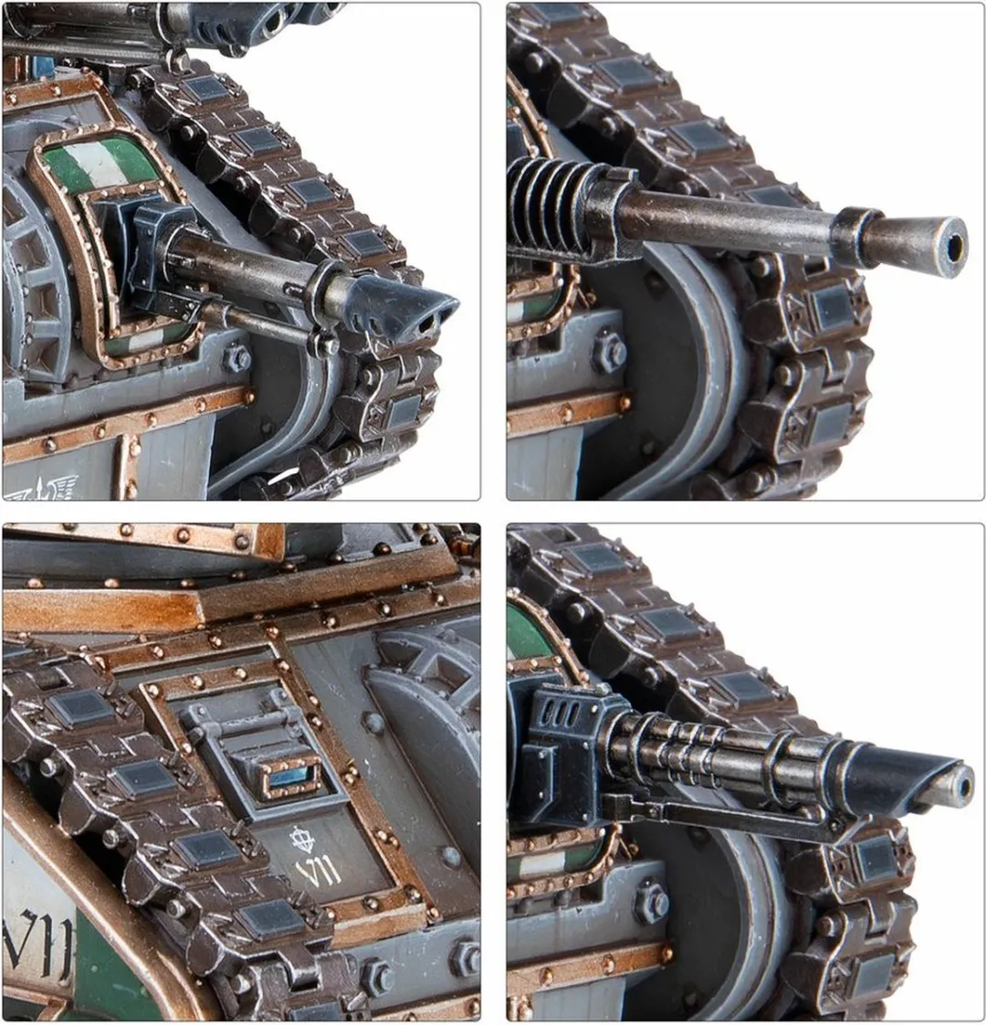 Games Workshop Horus Heresy Leman Russ Strike Tank 163 Onderdelen