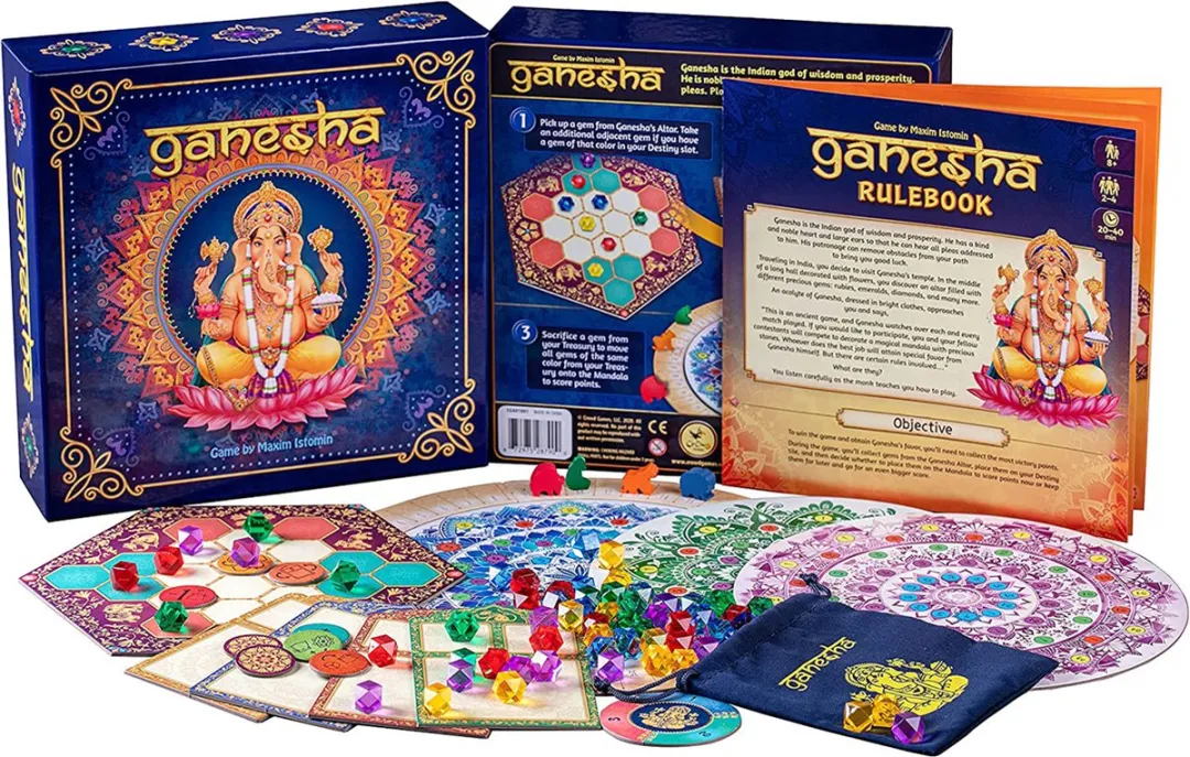 Crowd Games Ganesha CGA01001 Strategie Bordspel - 2-4 Spelers