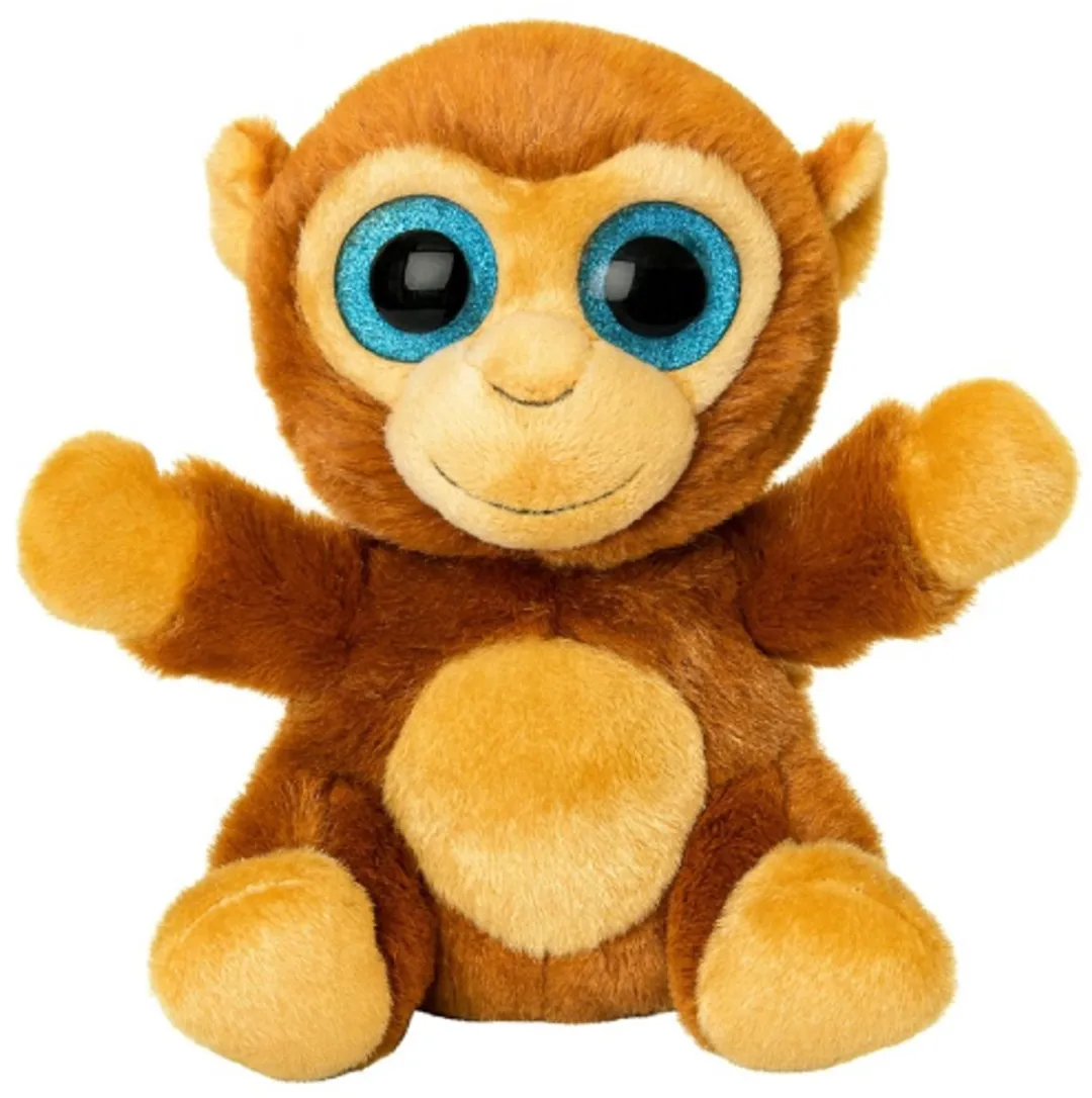 Topknuffels Aap Glitterogen Pluche Knuffel 25cm